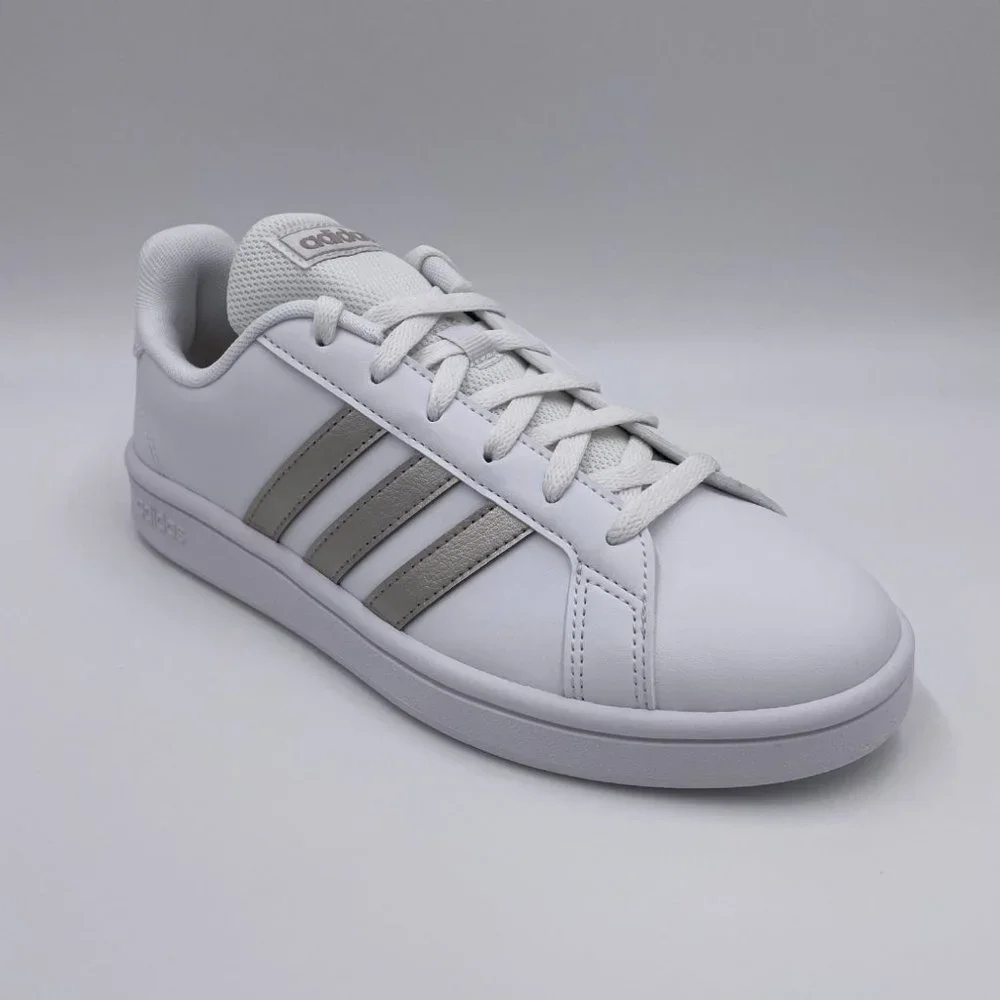 adidas Grand Court Base White Womens Shoes